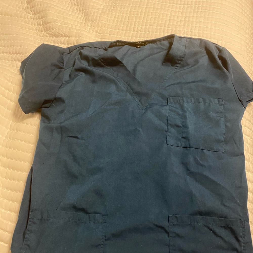 Caribbean blue scrub set